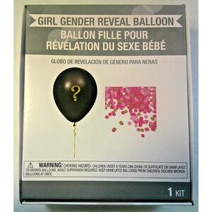 NEW! Gender Reveal Confetti Balloon Kit - PINK/GIRL